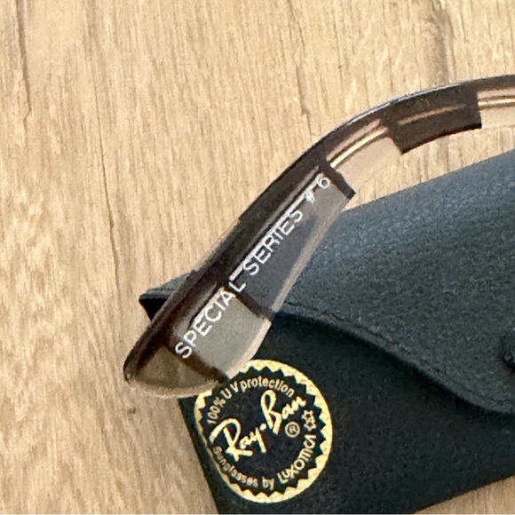 RAY-BAN RB2140 1086-51 ORIGINAL WAYFARER SUNGLASSES SPECIAL SERIES #6 ITALY MADE - Picture 8 of 10